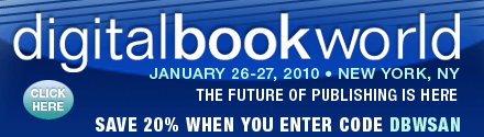 Digital Book World, January 26-27, 2010 in New York, NY