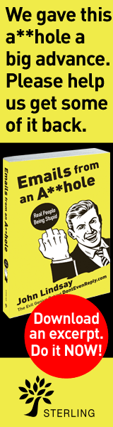 Sterling: Emails from an A**hole by John Lindsay